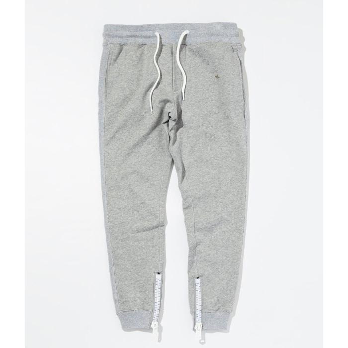 1PIU1UGUALE3 RELAX ウノピゥウノウグァーレトレ ビッグファスナーサイドロゴアップリケスウェットパンツ カジュアル スポーツ ジャージ ブランド | 1PIU1UGUALE3 RELAX | 12