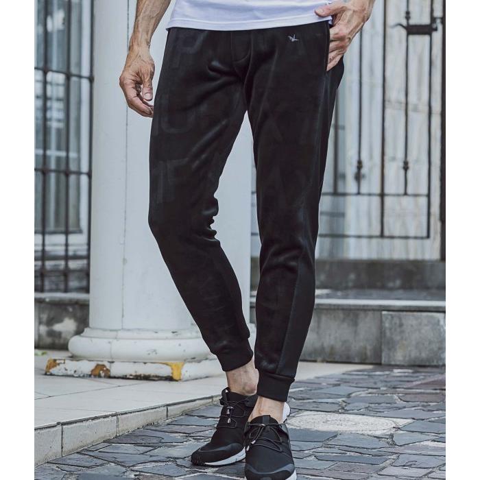 1PIU1UGUALE3 RELAX ウノピゥウノウグァーレトレ エンボスロゴベロア