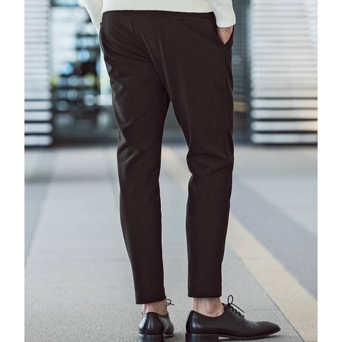 1PIU1UGUALE3 RELAX ウノピゥウノウグァーレトレ 3ロゴブラッシュドスラックス メンズ きれいめ カジュアル ボトム スリム ブランド おしゃれ | 1PIU1UGUALE3 RELAX | 10