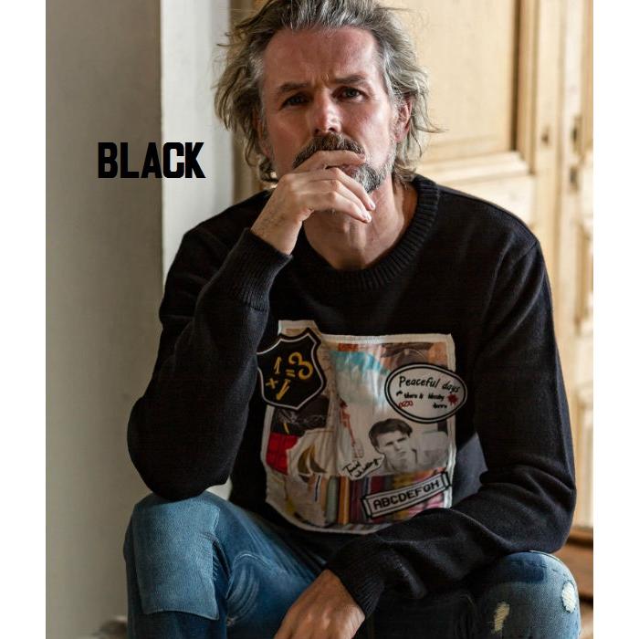 1PIU1UGUALE3 RELAX ニット ウノピゥウノウグァーレトレリラックス 1+1