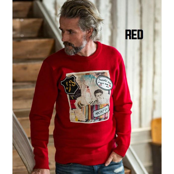 1PIU1UGUALE3 RELAX ニット ウノピゥウノウグァーレトレリラックス 1+1