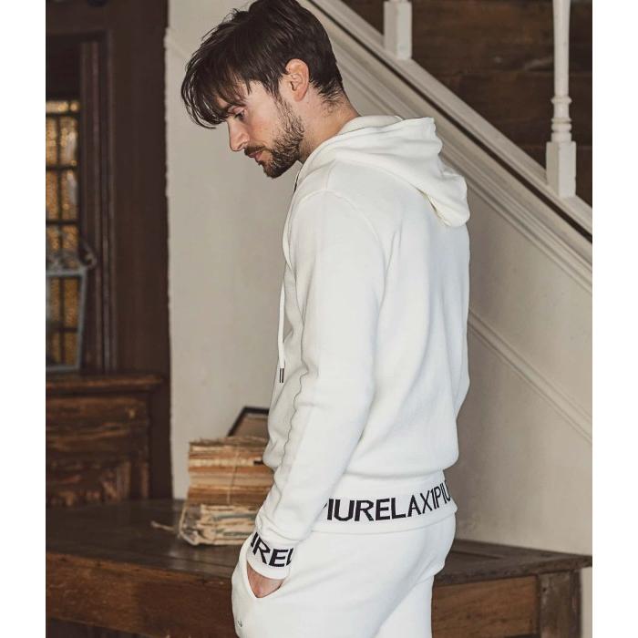 1PIU1UGUALE3 RELAX ウノピゥウノウグァーレトレ リブロゴニットパーカー フーディー カジュアル スポーティー ラグジュアリー ブランド | 1PIU1UGUALE3 RELAX | 05