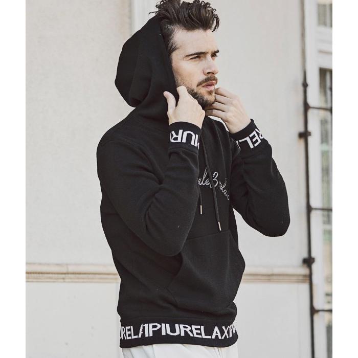 SALE セール 1PIU1UGUALE3 RELAX ウノピゥウノウグァーレトレ リブロゴニットフーディー パーカー カジュアル スポーティー | 1PIU1UGUALE3 RELAX | 10