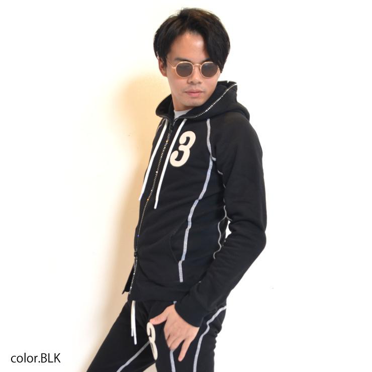 1PIU1UGUALE3 RELAX ウノピゥウノウグァーレトレ ラインストーンジップ