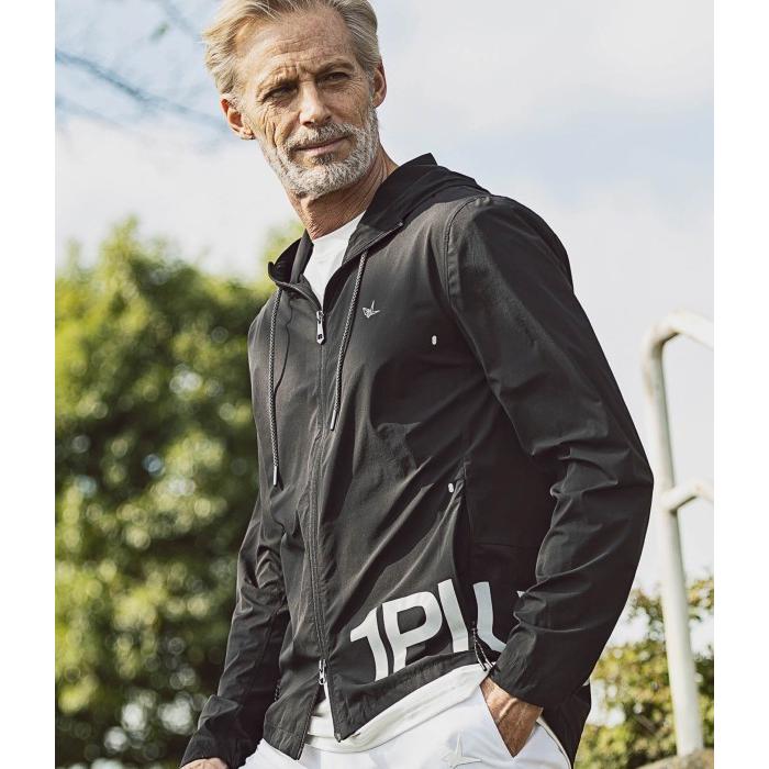 1PIU1UGUALE3 RELAX ウノピゥウノウグァーレトレ ランニングパーカー メンズ カジュアル スポーツ フーディー おしゃれ スリム ブランド | 1PIU1UGUALE3 RELAX | 07