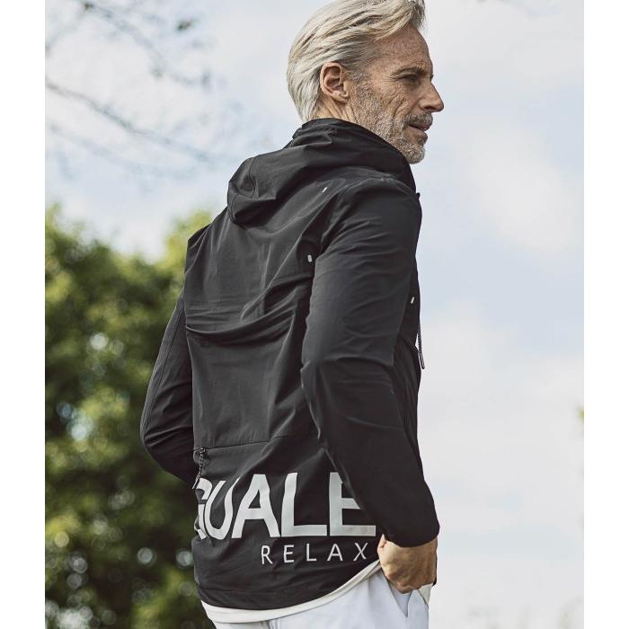 1PIU1UGUALE3 RELAX ウノピゥウノウグァーレトレ ランニングパーカー メンズ カジュアル スポーツ フーディー おしゃれ スリム ブランド | 1PIU1UGUALE3 RELAX | 10
