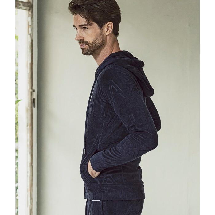 1PIU1UGUALE3 RELAX ウノピゥウノウグァーレトレ パイルロゴパーカー カジュアル フーディー 春夏 ルームウェア おしゃれ ブランド | 1PIU1UGUALE3 RELAX | 05