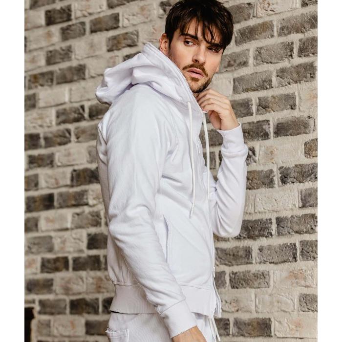 1PIU1UGUALE3 RELAX ウノピゥウノウグァーレトレ ダメージ加工ジップ