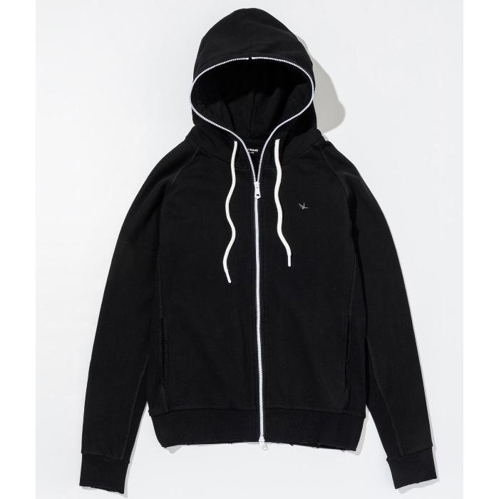 1PIU1UGUALE3 RELAX ウノピゥウノウグァーレトレ ダメージ加工ジップ