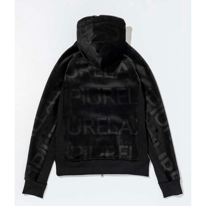 1PIU1UGUALE3 RELAX ウノピゥウノウグァーレトレ エンボスロゴベロア