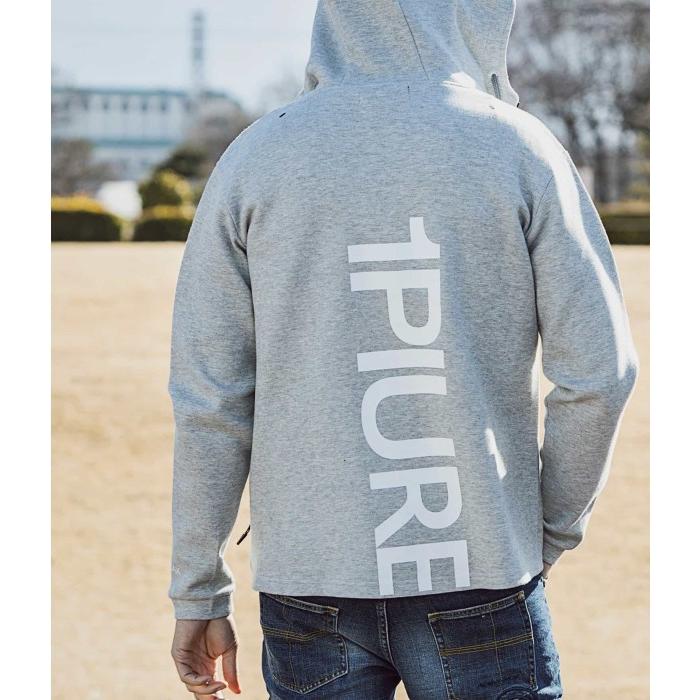 1PIU1UGUALE3 RELAX ウノピゥウノウグァーレトレ バックロゴパーカー