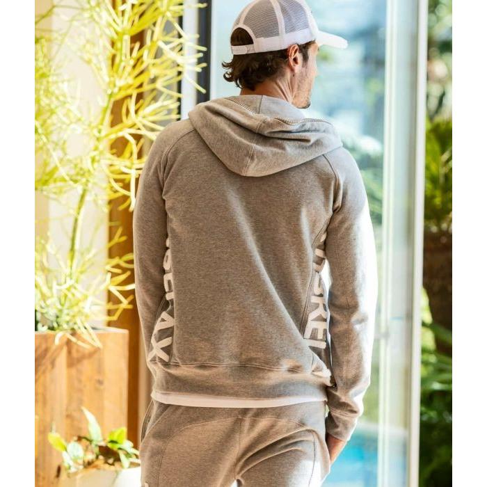 1PIU1UGUALE3 RELAX ウノピゥウノウグァーレトレ リラックス サガラ刺繍サイドロゴパーカー スウェット カジュアル スポーツ 1PIU1UGUALE3 RELAX ウノピゥウノウグァーレトレ リラックス サガラ