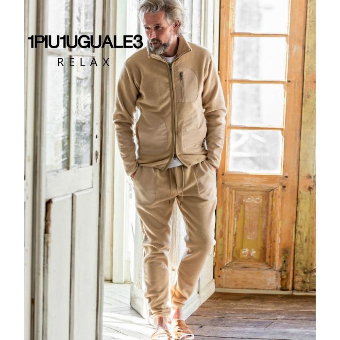 珍しい 1piu1uguale3 Relax ウノピゥウノウグァーレトレ ボアトラックジャケット パンツセット セットアップ ジップ ボア フリース 秋 冬 秋服 冬服 メンズ 上下セット 送料無料 Scientificremediesindia Com