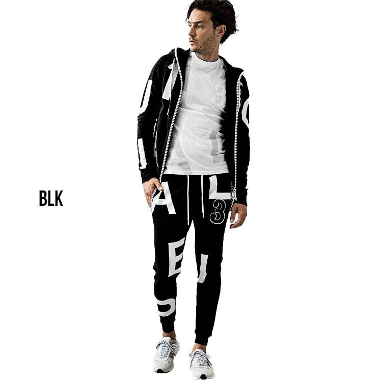1PIU1UGUALE3 ランダムロゴ ビッグファスナー セットアップ XL 黒 1PIU1UGUALE3 ランダムロゴ ビッグファスナー セットアップ XL 黒