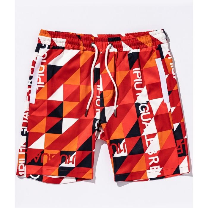 1PIU1UGUALE3 パーカー & ハーフパンツ セット アップ 上下 総柄 1PIU1UGUALE3 RELAX SALE セール ウノピゥウノウグァーレトレ 総