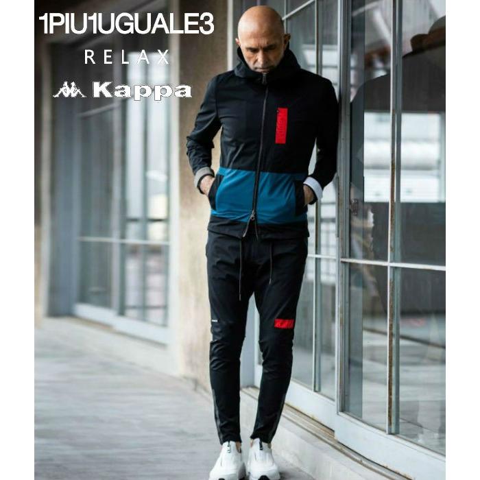 カッパ ウノピゥウノウグァーレトレ リラックス セットアップジャージ 上下セット ストレッチパーカー パンツ コラボ セットアップ メンズ 撥水 Uso941 Usb940 Upper Gate 通販 Yahoo ショッピング