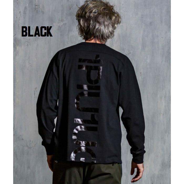 1PIU1UGUALE3 RELAX ウノ ピュ ウノ ウグァーレ トレ リラックス バックプリントビッグロングTシャツ tシャツ 長袖 ロンT メンズ オーバーサイズ mens ブランド |  | 07