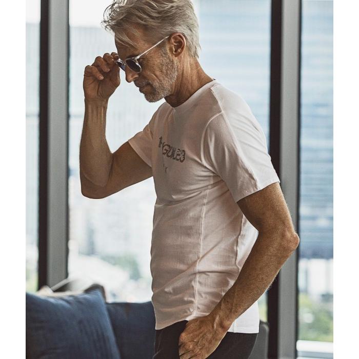 1PIU1UGUALE3 RELAX ウノピゥウノウグァーレトレ ランダムラインストーン半袖Tシャツ メンズ カットソー カジュアル 春夏 おしゃれ ブランド | 1PIU1UGUALE3 RELAX | 02