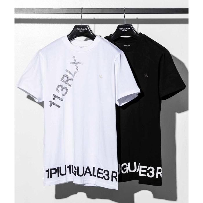 1PIU1UGUALE3 RELAX ウノピゥウノウグァーレトレ グラデーションロゴ半袖Tシャツ カットソー カジュアル おしゃれ ブランド | 1PIU1UGUALE3 RELAX | 05