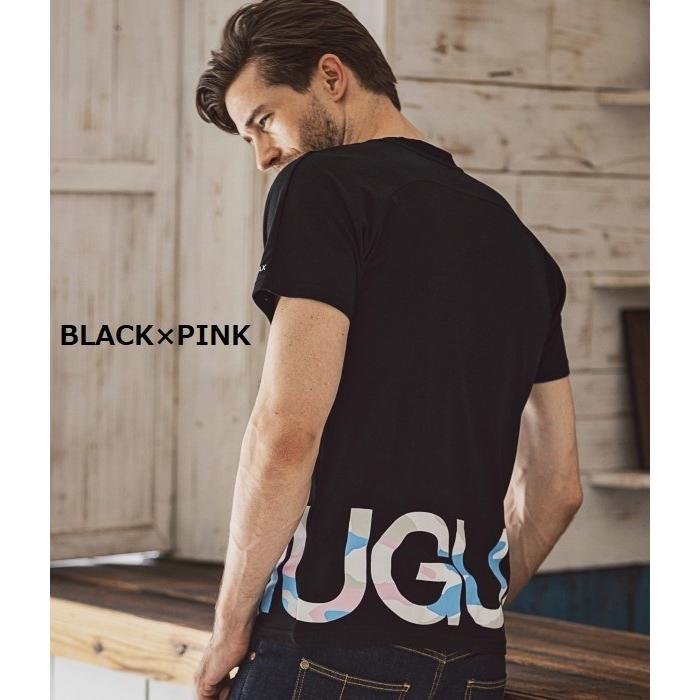 1PIU1UGUALE3 RELAX ウノピゥウノウグァーレトレ カモ柄ロゴ半袖Tシャツ カットソー カジュアル 迷彩 おしゃれ ブランド | 1PIU1UGUALE3 RELAX | 05