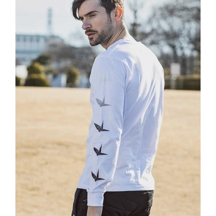 1PIU1UGUALE3 RELAX ウノピゥウノウグァーレトレ グラデーションプリントロングTシャツ ロンT カジュアル スポーツ おしゃれ ブランド | 1PIU1UGUALE3 RELAX | 09