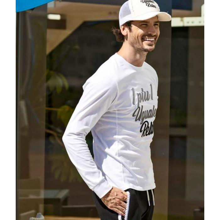 1PIU1UGUALE3 RELAX ウノピゥウノウグァーレトレ リラックス グラデーションアップリケロングTシャツ 長袖 ロンT カットソー カジュアル | 1PIU1UGUALE3 RELAX | 04