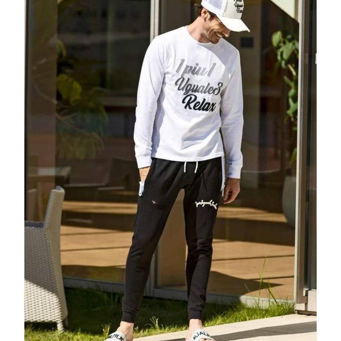 1PIU1UGUALE3 RELAX ウノピゥウノウグァーレトレ リラックス グラデーションアップリケロングTシャツ 長袖 ロンT カットソー カジュアル | 1PIU1UGUALE3 RELAX | 06