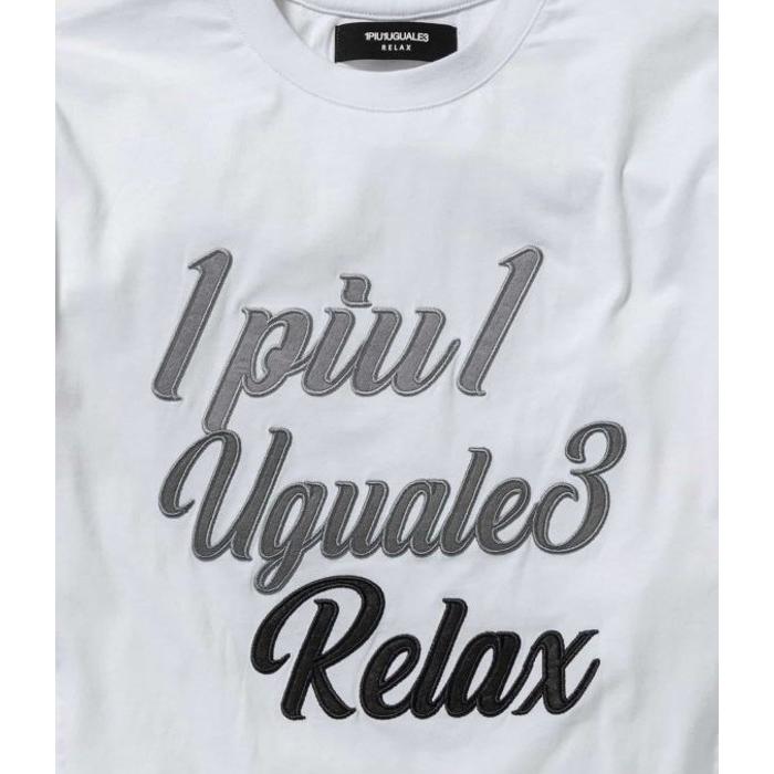 1PIU1UGUALE3 RELAX ウノピゥウノウグァーレトレ リラックス グラデーションアップリケロングTシャツ 長袖 ロンT カットソー カジュアル | 1PIU1UGUALE3 RELAX | 09