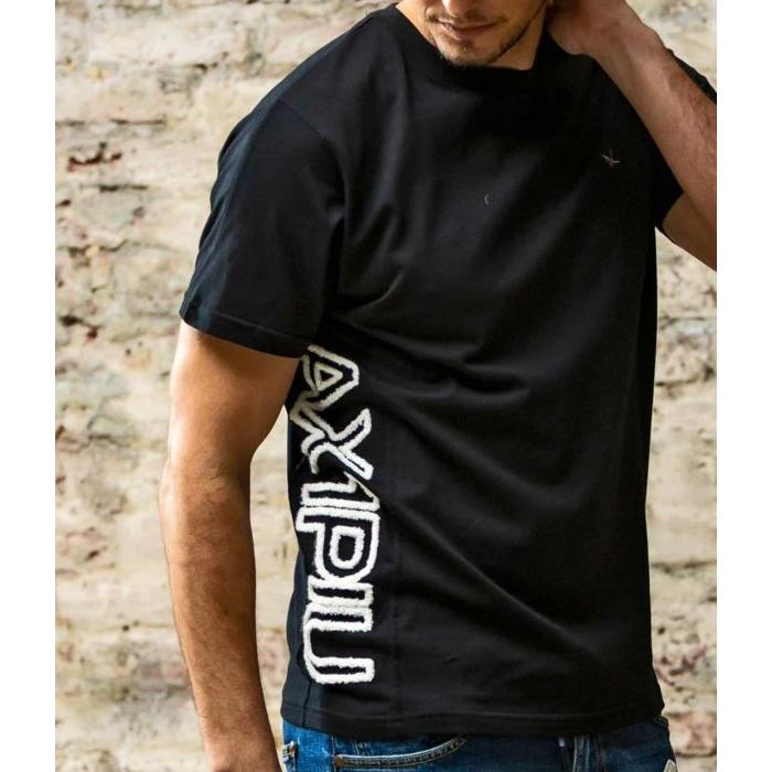 1PIU1UGUALE3 RELAX ウノピゥウノウグァーレトレ リラックス サガラ刺繍サイドロゴ半袖Tシャツ カットソー カジュアル スポーツ インナー | 1PIU1UGUALE3 RELAX | 11