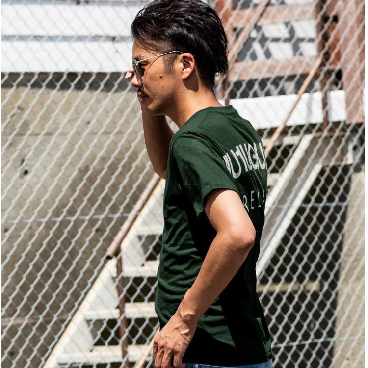 ウノピゥウノウグァーレトレリラックス 1PIU1UGUALE3 RELAX バックロゴプリントTシャツ 半袖tee トップス | 1PIU1UGUALE3 RELAX | 10