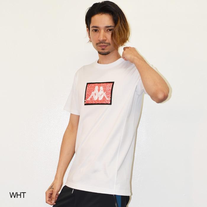 Kappa×1PIU1UGUALE3 RELAX ウノ ピゥ ウノ ウグァーレ トレ リラックス スパンコールワッペンTシャツ | 1 piu 1 uguale 3 | 04