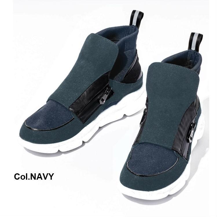 ウノ ピュ ウノ ウグァーレ トレ リラックス 1PIU1UGUALE3 RELAX Vibramソール Wファスナースニーカー 靴 シューズ ビブラムソール メンズ LEON レオン | 1 piu 1 uguale 3 | 10