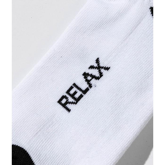 1PIU1UGUALE3 RELAX ウノピゥウノウグァーレトレ ロゴパイルソックス 靴下 おしゃれ ブランド シンプル フリーサイズ ギフト | 1PIU1UGUALE3 RELAX | 03