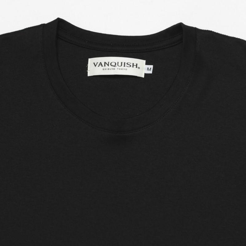 VANQUISH ヴァンキッシュ Tシャツ プレミアムスムースコットンクルーネックTシャツ Uネック 丸首 tee BITTER ビター系 | VANQUISH | 06