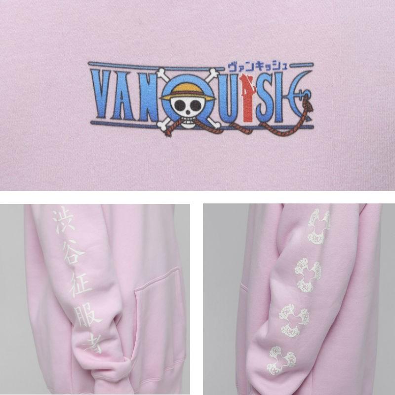 ワンピース コラボ VANQUISH ヴァンキッシュ ONE PIECE Chopper チョッパー ワノ国編 パーカー フーディー メンズ レディース  漫画 キャラクター 裏毛 | VANQUISH | 03