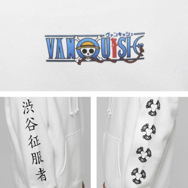 ワンピース コラボ VANQUISH ヴァンキッシュ ONE PIECE Chopper チョッパー ワノ国編 パーカー フーディー メンズ レディース  漫画 キャラクター 裏毛 | VANQUISH | 06