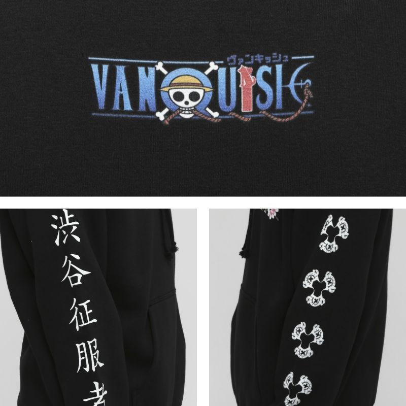 ワンピース コラボ VANQUISH ヴァンキッシュ ONE PIECE Chopper チョッパー ワノ国編 パーカー フーディー メンズ レディース  漫画 キャラクター 裏毛 | VANQUISH | 09