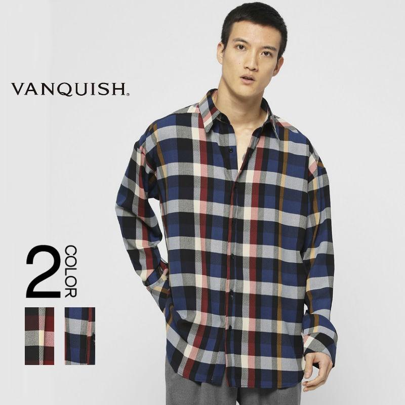 VANQUISH ヴァンキッシュ NEURON チェックシャツ トップス | VANQUISH