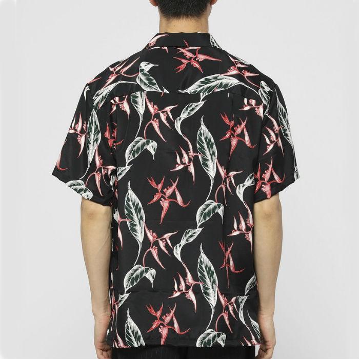 ヴァンキッシュ VANQUISH レーヨンリーフオープンカラーシャツ アロハシャツ カジュアル メンズ ブランド | VANQUISH | 04