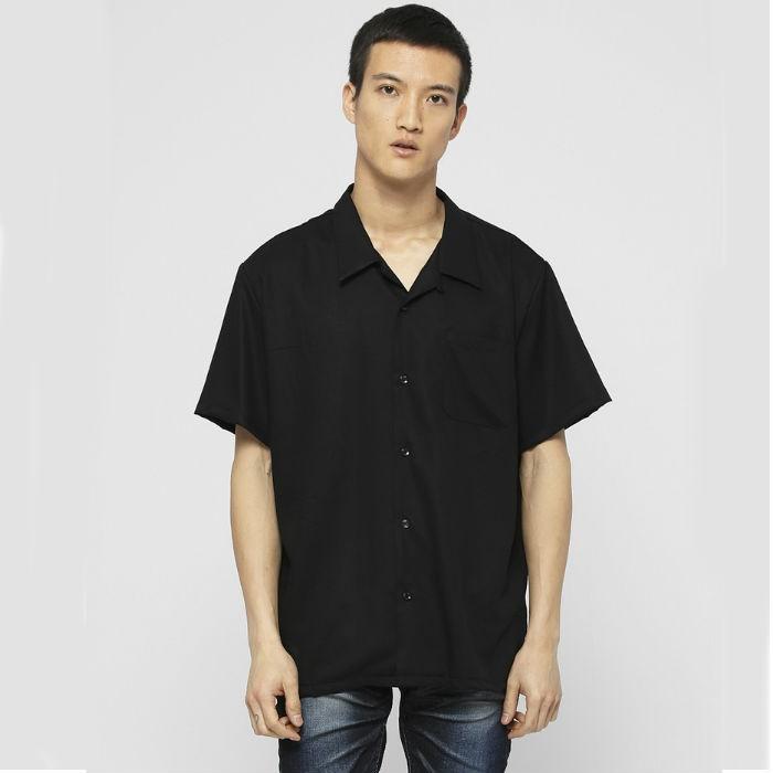 ヴァンキッシュ VANQUISH レーヨンオープンカラーシャツ カラーシャツ 長袖 サマー 夏 メンズ トップス ブラック グリーン マスタード | VANQUISH | 05