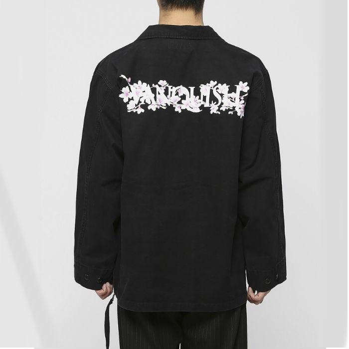 VANQUISH ヴァンキッシュ SAKURA BDU ミリタリージャケット カーキ ブラック ビター系 | VANQUISH | 05