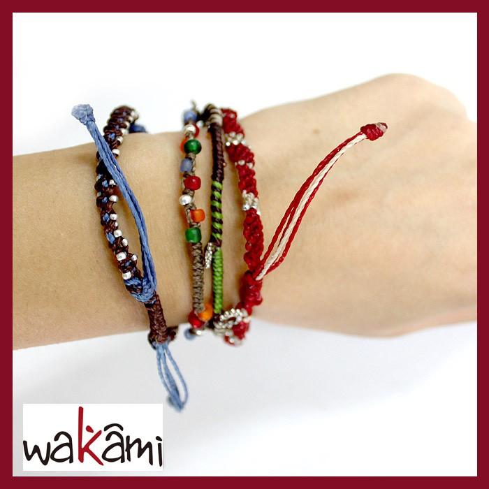 wakami ワカミ ブレスレット 4ストランド ブレスレット |  | 01