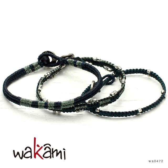 Wakami ワカミプロフェッショナルアドベンチャーズ 3ブレスレットセット メンズ レディース ユニセックス | 