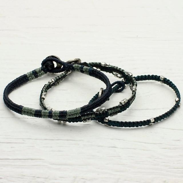 Wakami ワカミプロフェッショナルアドベンチャーズ 3ブレスレットセット メンズ レディース ユニセックス |  | 01