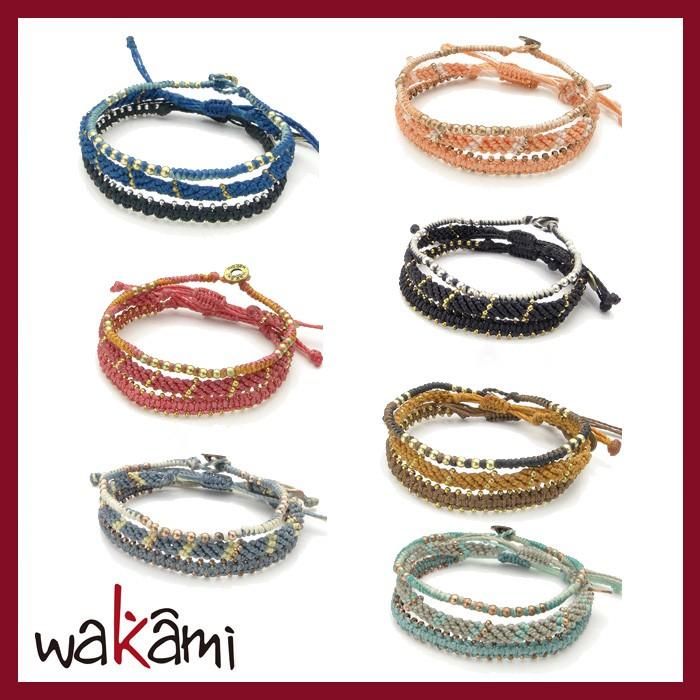 wakami ワカミ ユニセックス STAR 3ストランドブレスレット | 