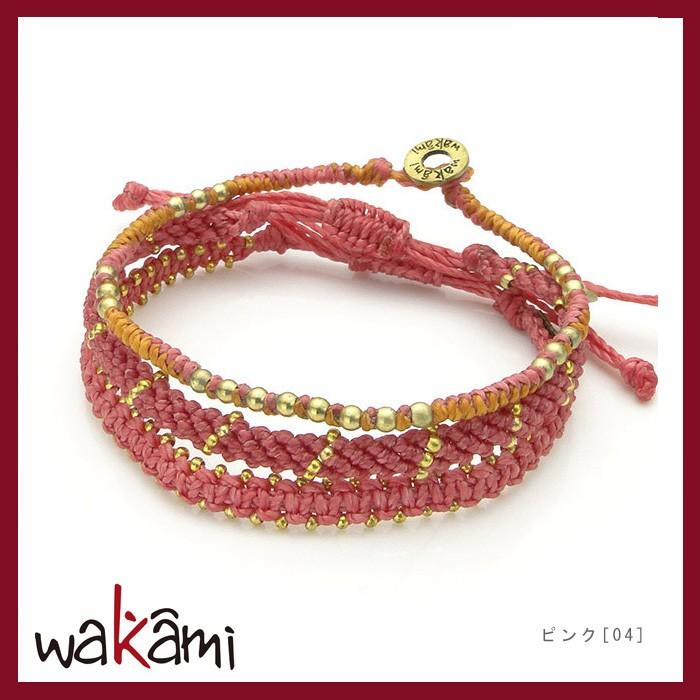 wakami ワカミ ユニセックス STAR 3ストランドブレスレット |  | 04