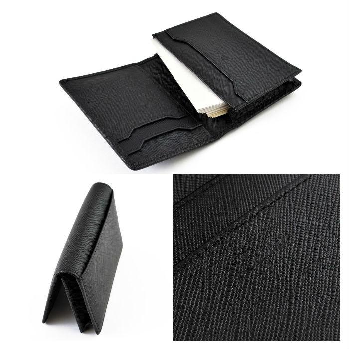 本革 レザーカードケース 名刺入れ（WAL-006）ビジネス カード入れ メンズ mens カジュアル 男性 |  | 02