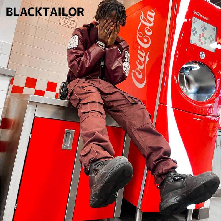 BLACKTAILOR ブラックテイラー X1 CARGO BROWN カーゴパンツ メンズ ミリタリーパンツ ワークパンツ カジュアル | 