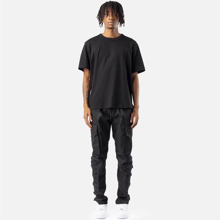 【Xfrm】ブラックカーゴパンツ 【メンズ】 ワンフォークロージング 1111clothing ◇Laufer フレア