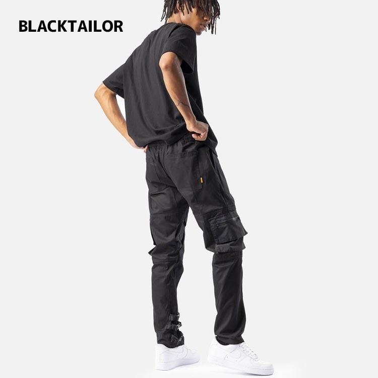 BLACKTAILOR ブラックテイラー X4 CARGO BLACK メンズ カーゴパンツ 